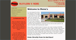 Desktop Screenshot of mufflersnmore.net